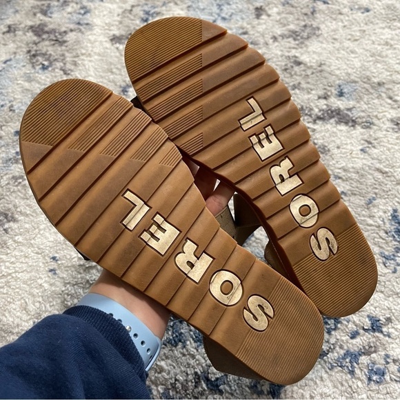 Sorel Women’s Ella II Sandal Metallic Size 10 - Picture 7 of 11